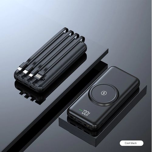 Rohs POWER BANK wireless ORV 10000 MAH NOIR 4EN1