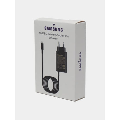 Chargeur ultra rapide 65W, USB Type-C, bloc d'alimentation, adaptateur